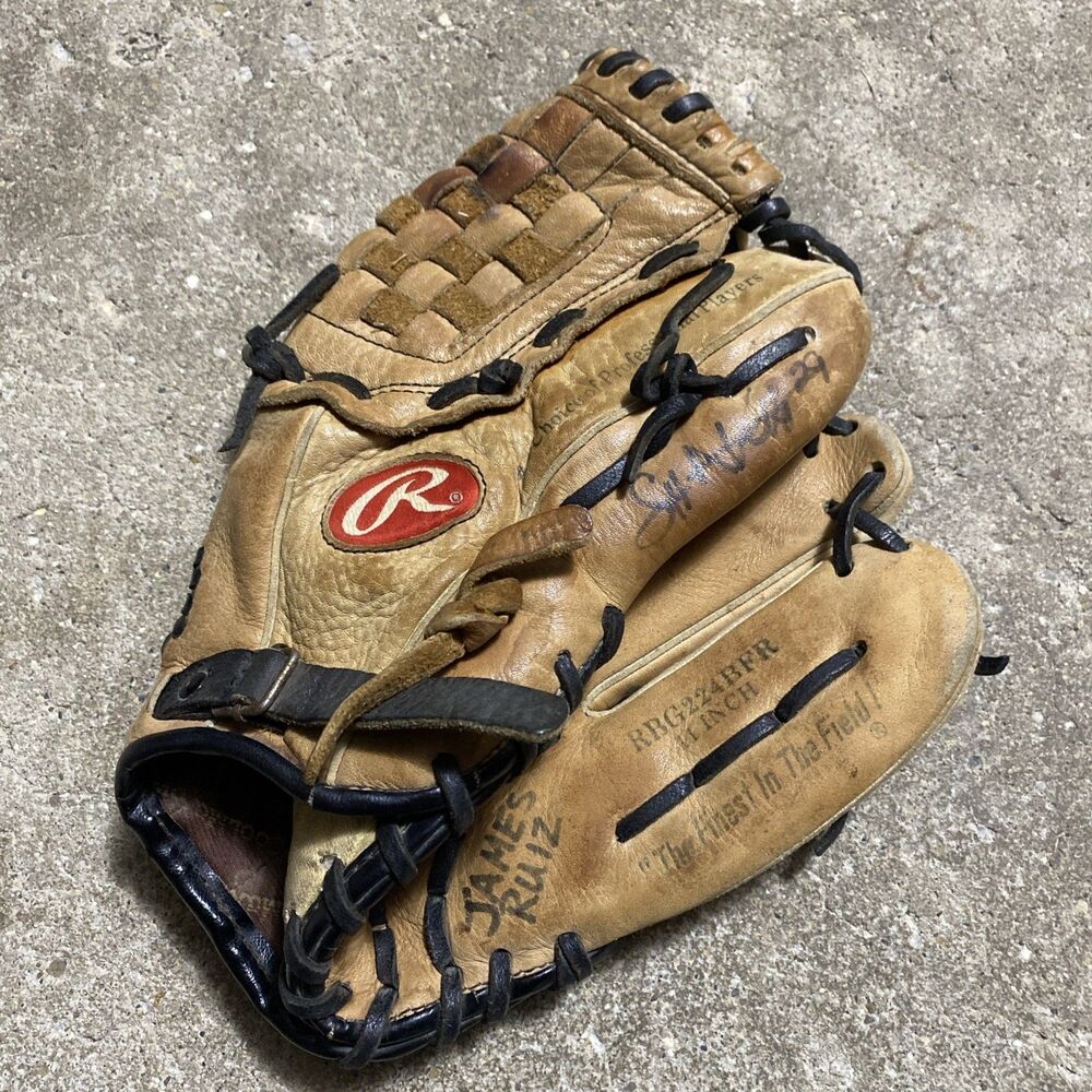 Vintage Rawlings RBG224BFR Baseball Glove 11" Ken Griffey Jr. RHT Fastback Mitt